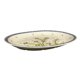 Platter, Oval, 13.5" x 10.5",  Zaklady (Y1007) in "Dandelions" by Zaklady | Y1007-DU201