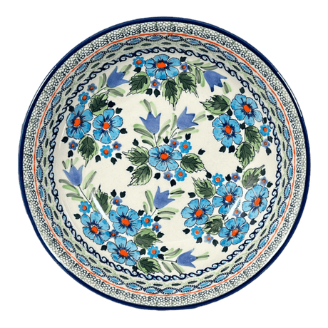 Bowl, Round, Shallow, 10" in "Julie's Garden" by Zaklady | Y1013A-ART165