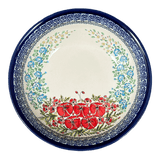 Bowl, Round, Shallow, 10" in "Floral Crescent" by Zaklady | Y1013A-ART237