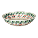 Bowl, Round, Shallow, 10" in "Raspberry Delight" by Zaklady | Y1013A-D1170