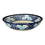 Bowl, Round, Shallow, 10" in "Garden Party Blues" by Zaklady | Y1013A-DU50