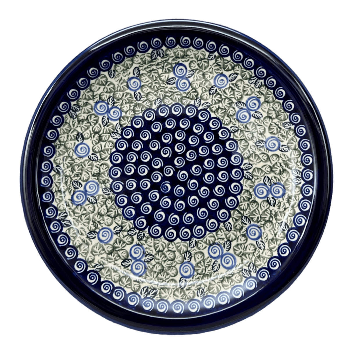 Plate, Round, Dinner, 10.75" Plate in "Spring Swirl" by Zaklady | Y1014-A1073A