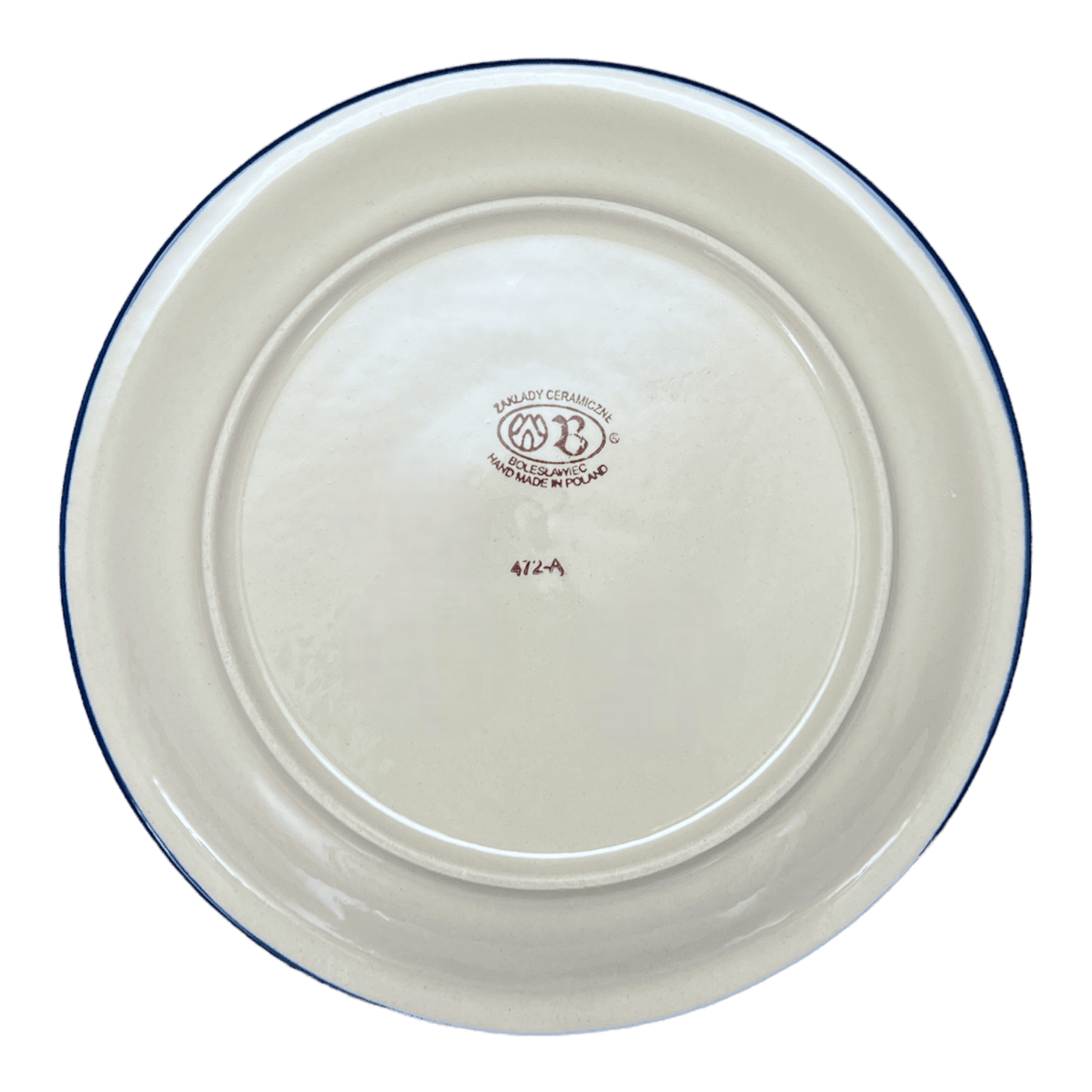 Plate, Round, Dinner, 10.75" Plate in "Petite Floral Peacock" by Zaklady | Y1014-A166A