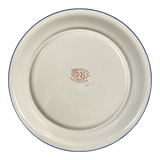 Plate, Round, Dinner, 10.75" Plate in "Blue Mosaic Flower" by Zaklady | Y1014-A221A