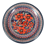 Plate, Round, Dinner, 10.75" Plate in "Exotic Reds" by Zaklady | Y1014-ART150