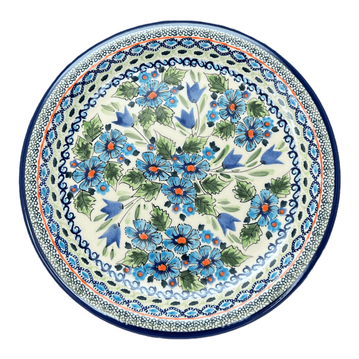 Plate, Round, Dinner, 10.75" Plate in "Julie's Garden" by Zaklady | Y1014-ART165