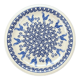 Plate, Round, Dinner, 10.75" Plate in "Rooster Blues" by Zaklady | Y1014-D1149