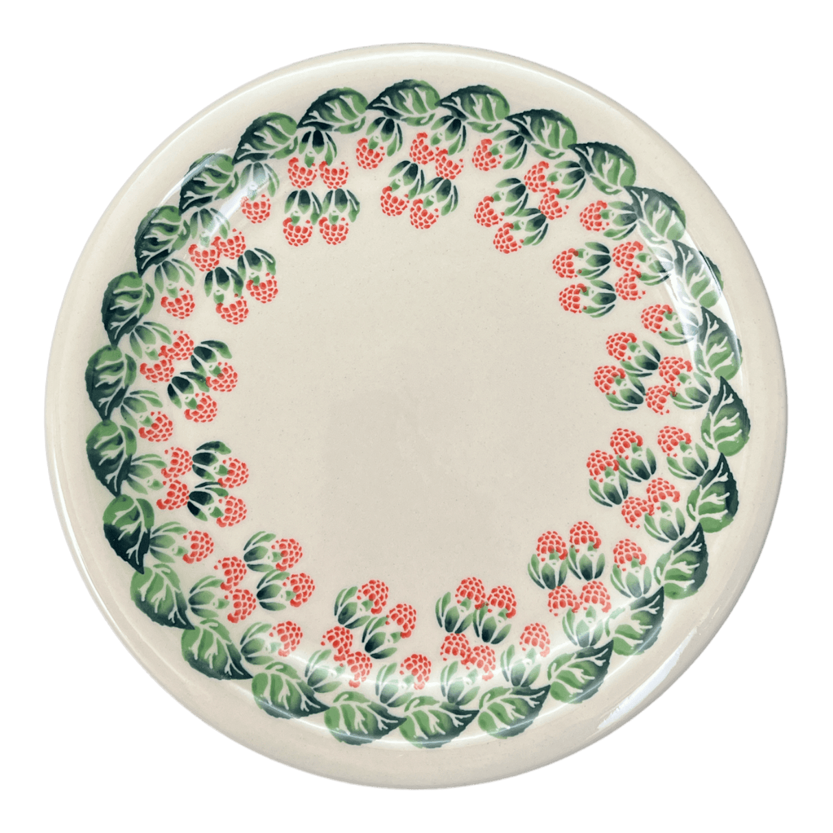 Plate, Round, Dinner, 10.75" Plate in "Raspberry Delight" by Zaklady | Y1014-D1170