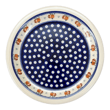 Plate, Round, Dinner, 10.75" Plate in "Persimmon Dot" by Zaklady | Y1014-D479