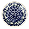 Polish Pottery Zaklady Dinner Plate 10.75" (Floral Pine) | Y1014-D914 at PolishPotteryOutlet.com