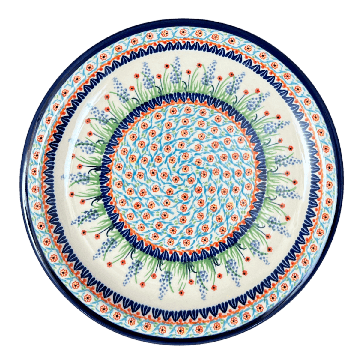 Plate, Round, Dinner, 10.75" Plate in "Lilac Garden" by Zaklady | Y1014-DU155