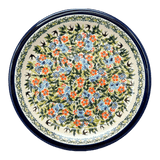 Plate, Round, Dinner, 10.75" Plate in "Floral Swallows" by Zaklady | Y1014-DU182