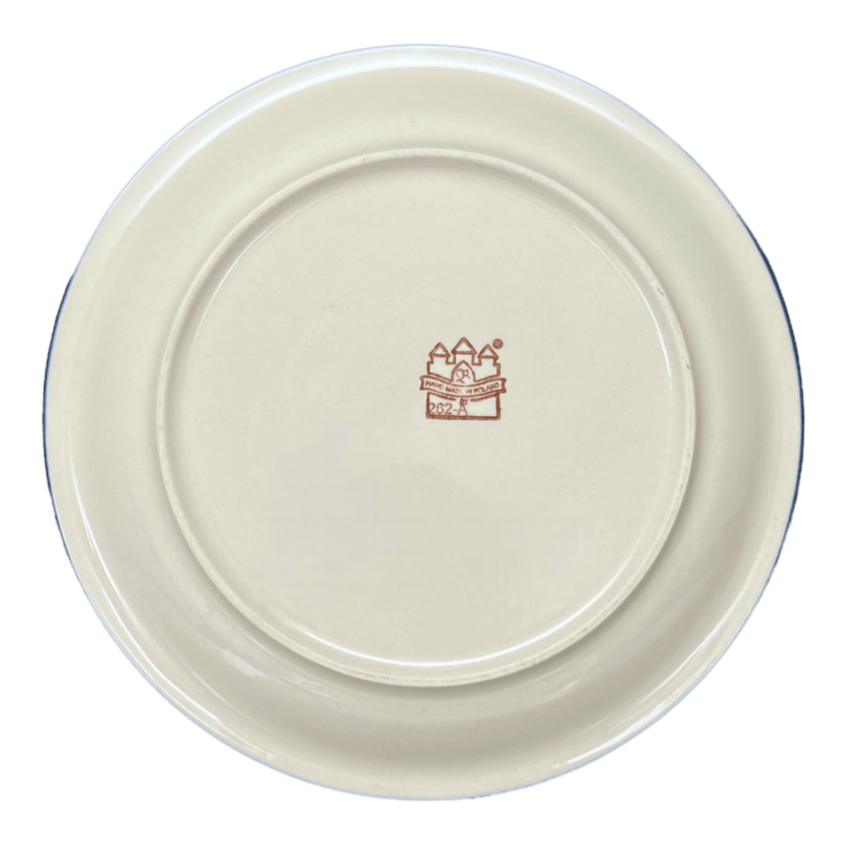 Plate, Round, Dinner, 10.75" Plate in "Orange Wreath" by Zaklady | Y1014-DU52