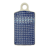 Cutting Board, Rectangular, 11.5" x 5.75" in "Mosaic Blues" by Zaklady | Y1064-D910