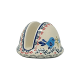 Napkin Holder, Round, 3" in "Circling Bluebirds" by Zaklady | Y1109-ART214