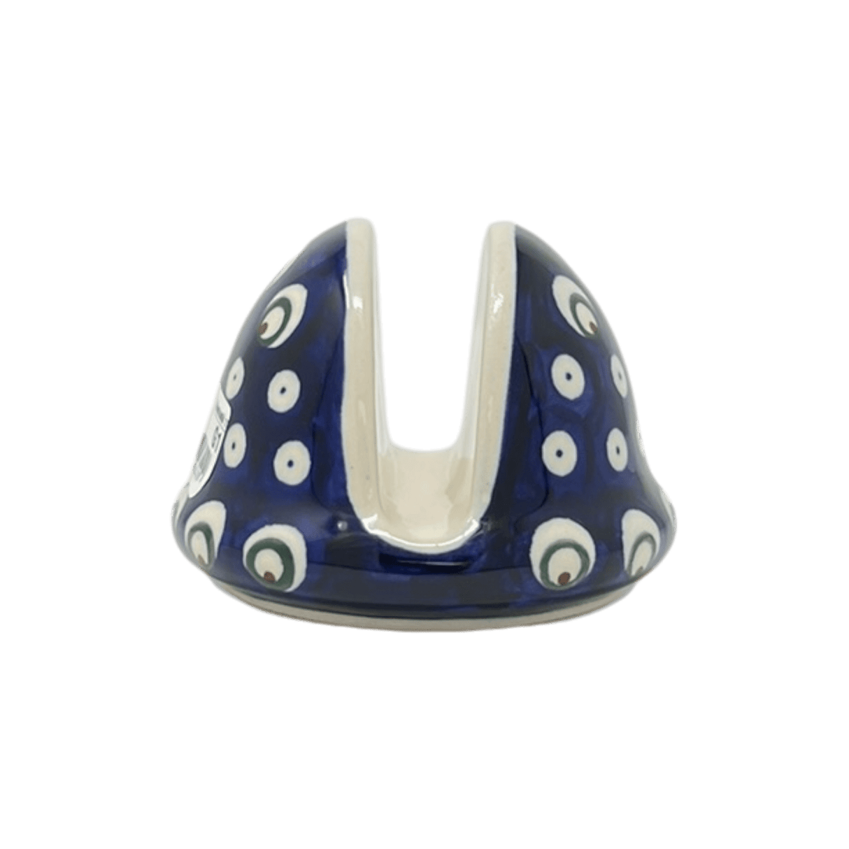 Napkin Holder, Round, 3" in "Peacock Burst" by Zaklady | Y1109-D487