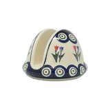 Napkin Holder, Round, 3" in "Peacock Tulip Medley" by Zaklady | Y1109-D809