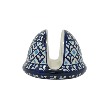 Napkin Holder, Round, 3" in "Mosaic Blues" by Zaklady | Y1109-D910