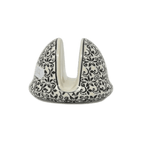 Napkin Holder, Round, 3" in "Midnight Lace" by Zaklady | Y1109-D941