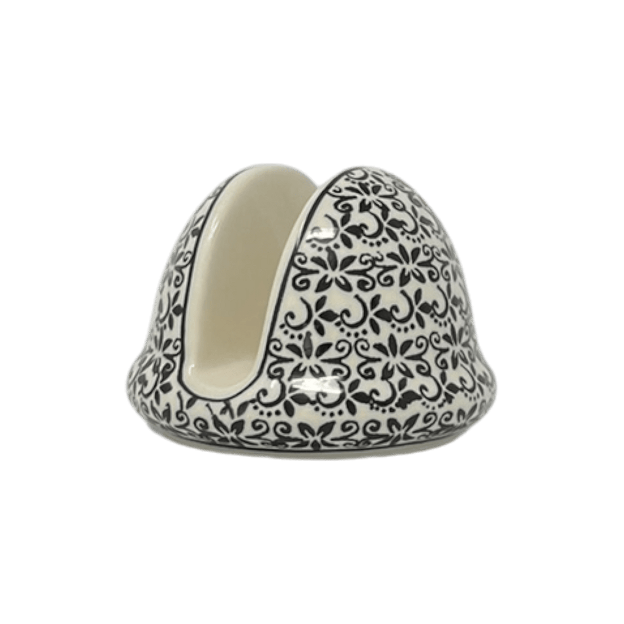 Napkin Holder, Round, 3" in "Midnight Lace" by Zaklady | Y1109-D941