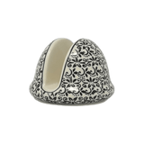 Napkin Holder, Round, 3" in "Midnight Lace" by Zaklady | Y1109-D941