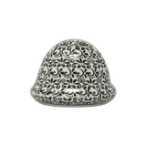 Napkin Holder, Round, 3" in "Midnight Lace" by Zaklady | Y1109-D941