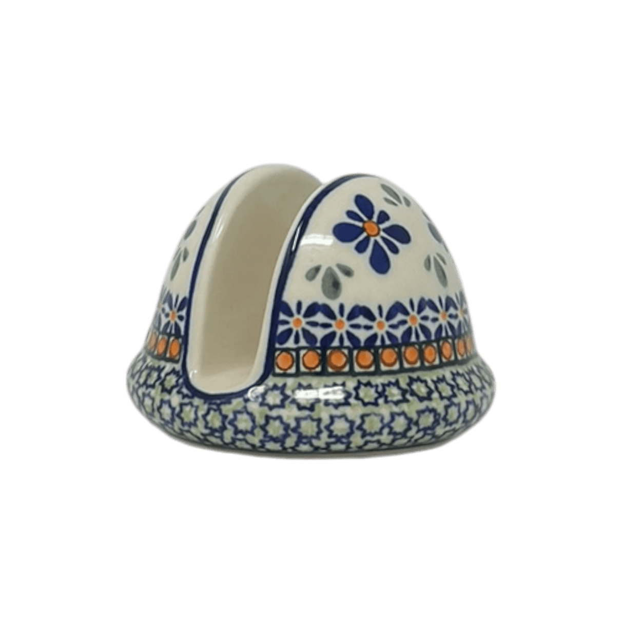 Napkin Holder, Round, 3" in "Emerald Mosaic" by Zaklady | Y1109-DU60