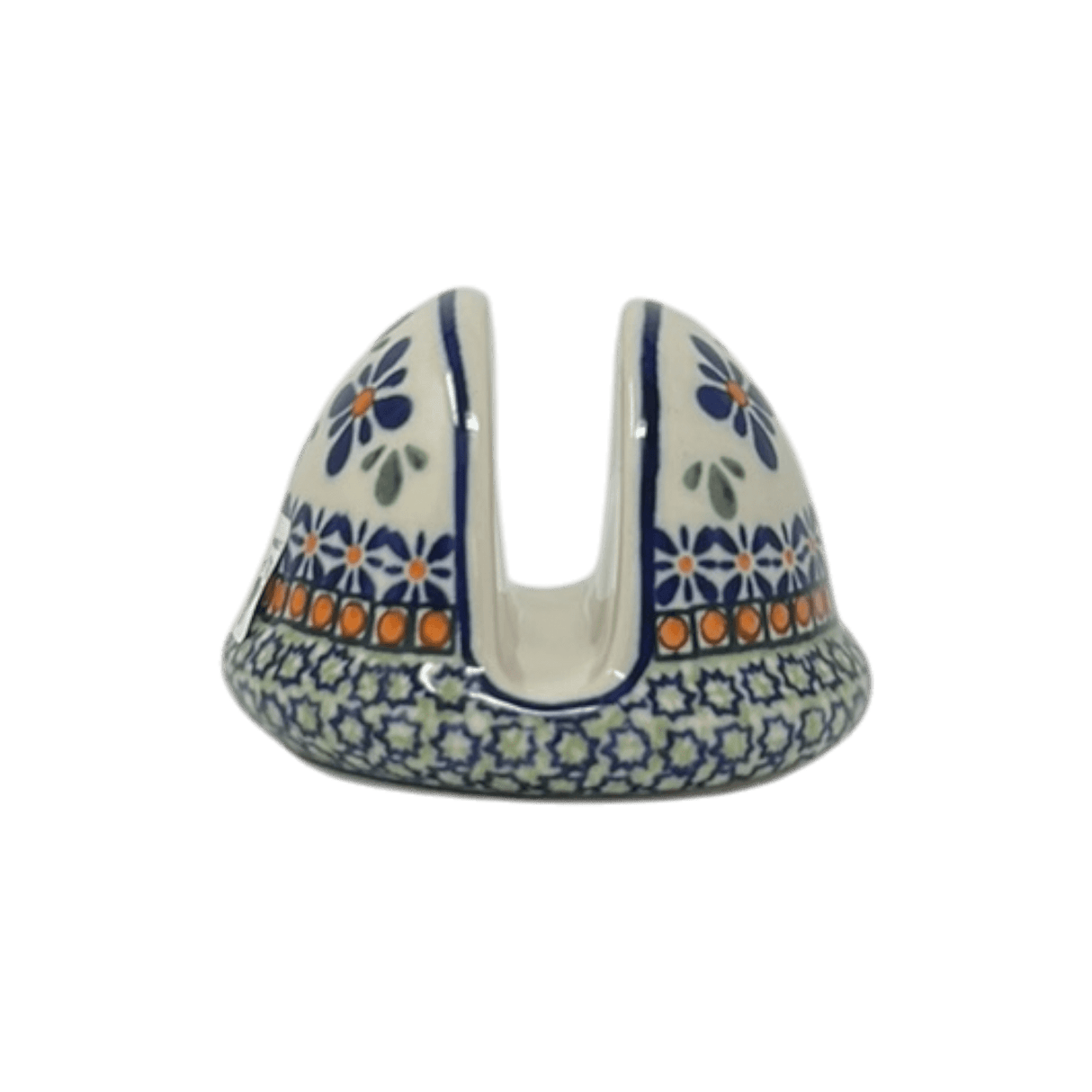 Napkin Holder, Round, 3" in "Emerald Mosaic" by Zaklady | Y1109-DU60