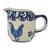 Creamer, Individual, 2.5 oz in "Rooster Blues" by Zaklady | Y1145-D1149