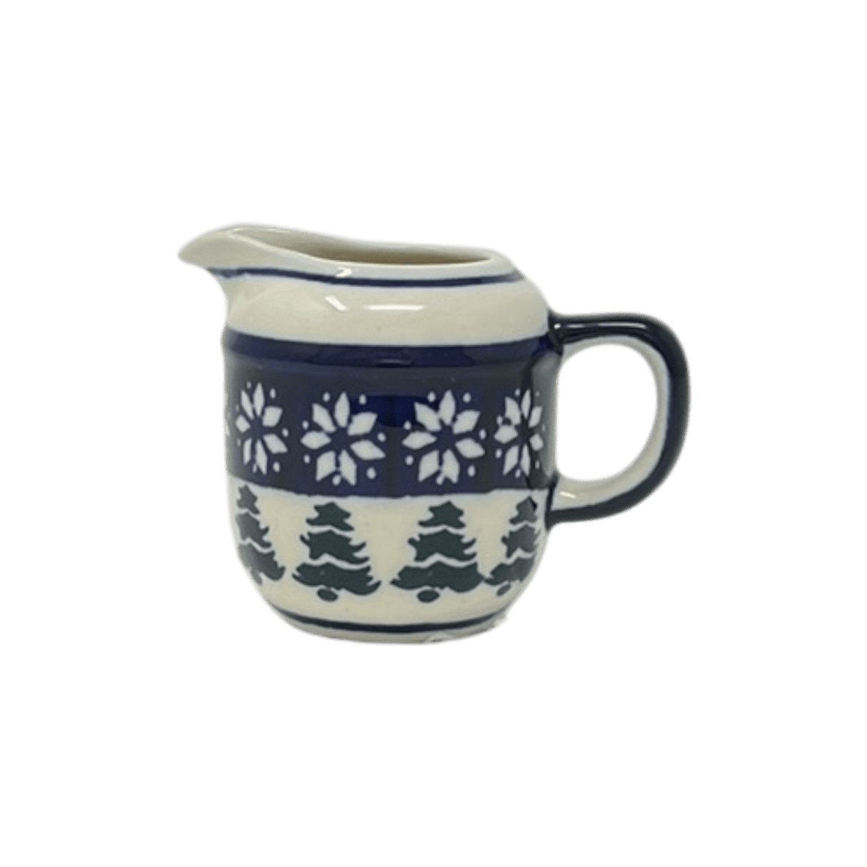 Creamer, Individual, 2.5 oz in "Floral Pine" by Zaklady | Y1145-D914