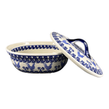 Baker, Covered, 10" x 8.5" in "Rooster Blues" by Zaklady | Y1156S-D1149