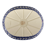 Baker, Covered, 10" x 8.5" in "Rooster Blues" by Zaklady | Y1156S-D1149