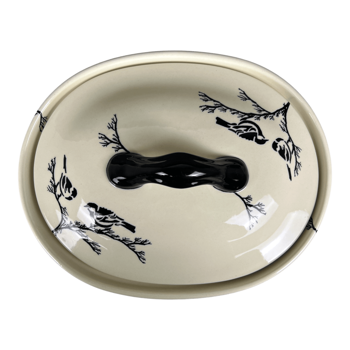 Baker, Covered, 10" x 8.5" in "Birds on a Branch" by Zaklady | Y1156S-D1213