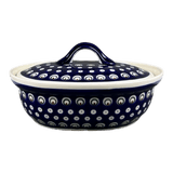 Baker, Covered, 10" x 8.5" in "Peacock Burst" by Zaklady | Y1156S-D487