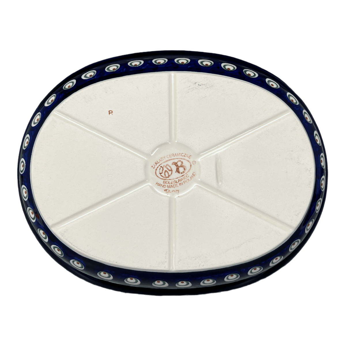 Baker, Covered, 12.5" x 10" Large in "Peacock Burst" by Zaklady | Y1158-D487