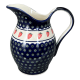 Pitcher, Fancy, 1.7 Liter in "Strawberry Dot" by Zaklady | Y1160-A310A