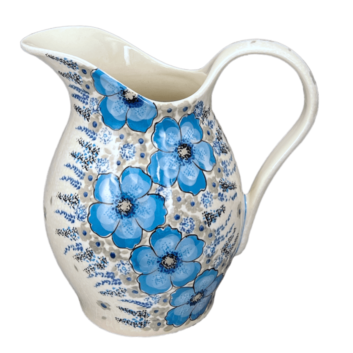 Pitcher, Fancy, 1.7 Liter in "Something Blue" by Zaklady | Y1160-ART374