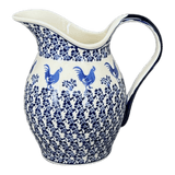 Pitcher, Fancy, 1.7 Liter in "Rooster Blues" by Zaklady | Y1160-D1149