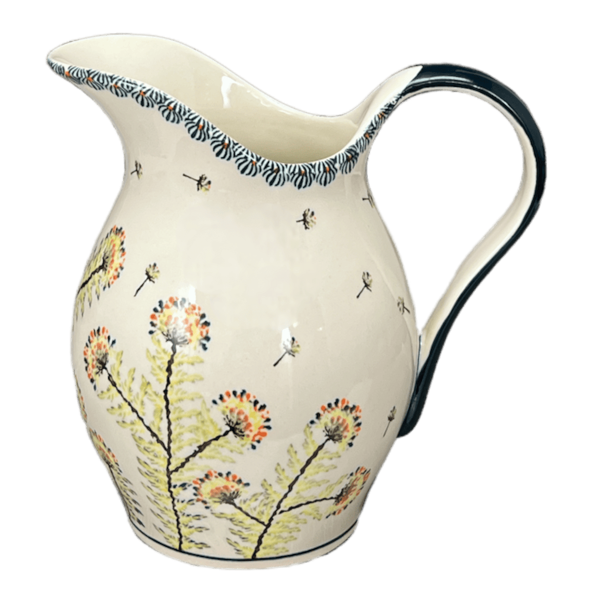 Pitcher, Fancy, 1.7 Liter in "Dandelions" by Zaklady | Y1160-DU201