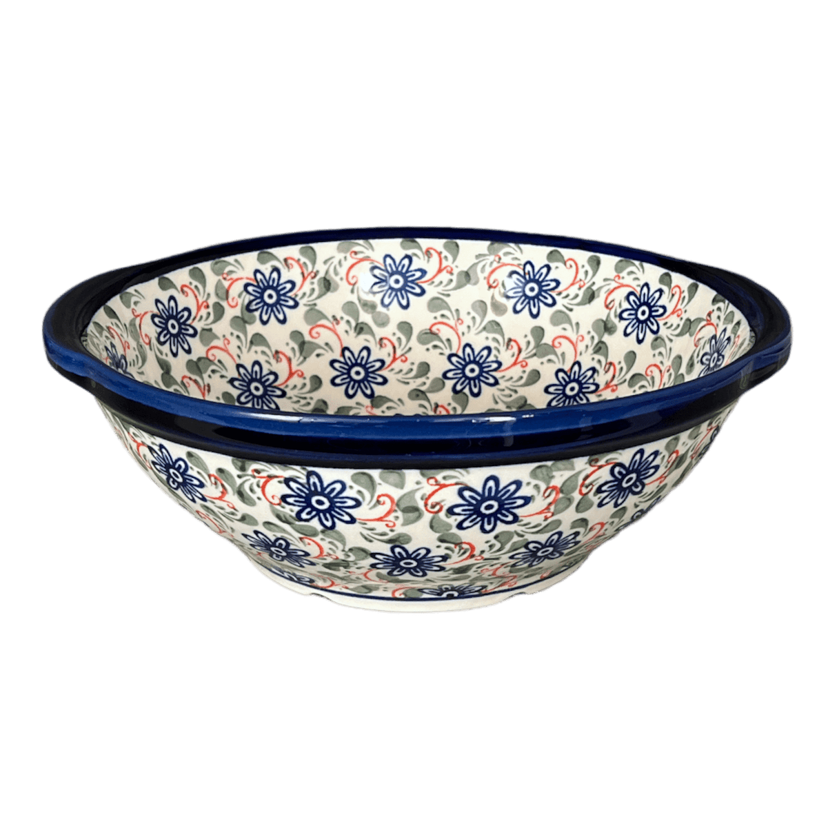 Colander, 10" in "Swirling Flowers" by Zaklady | Y1183A-A1197A