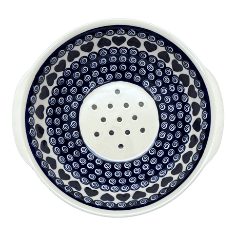 Colander, 10" in "Swirling Hearts" by Zaklady | Y1183A-D467