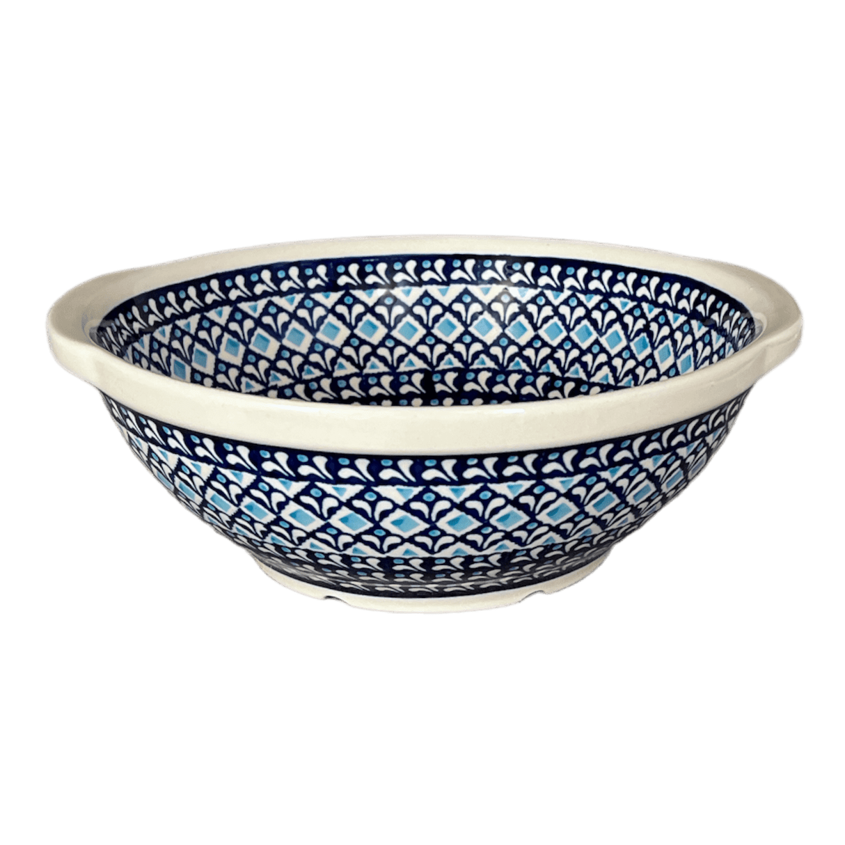 Colander, 10" in "Mosaic Blues" by Zaklady | Y1183A-D910