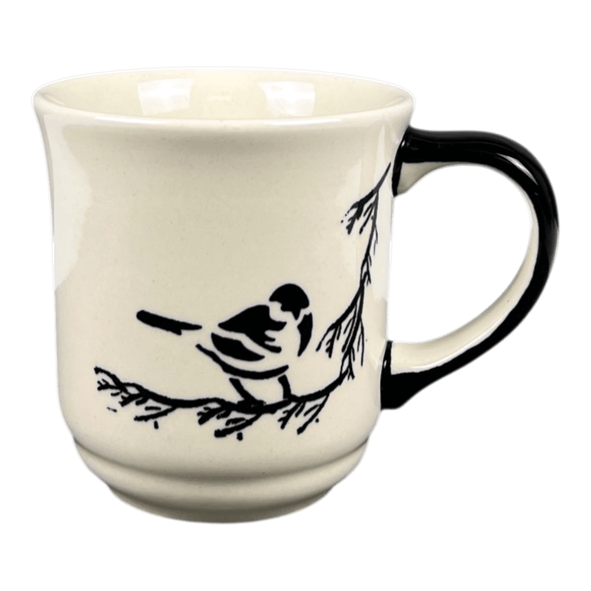 Mug, Crocus Mug, 12 oz in "Birds on a Branch" by Zaklady | Y1194-D1213