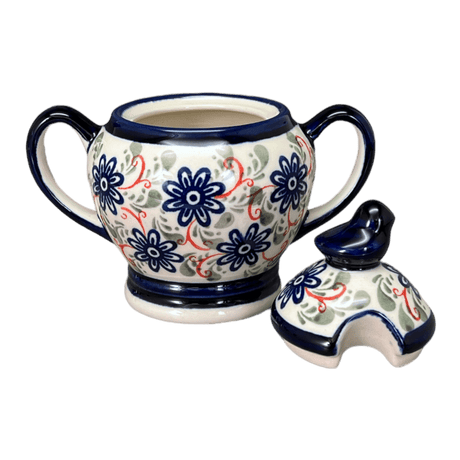 Bowl, Bird, Sugar Bowl, 11 oz in "Swirling Flowers" by Zaklady | Y1234-A1197A