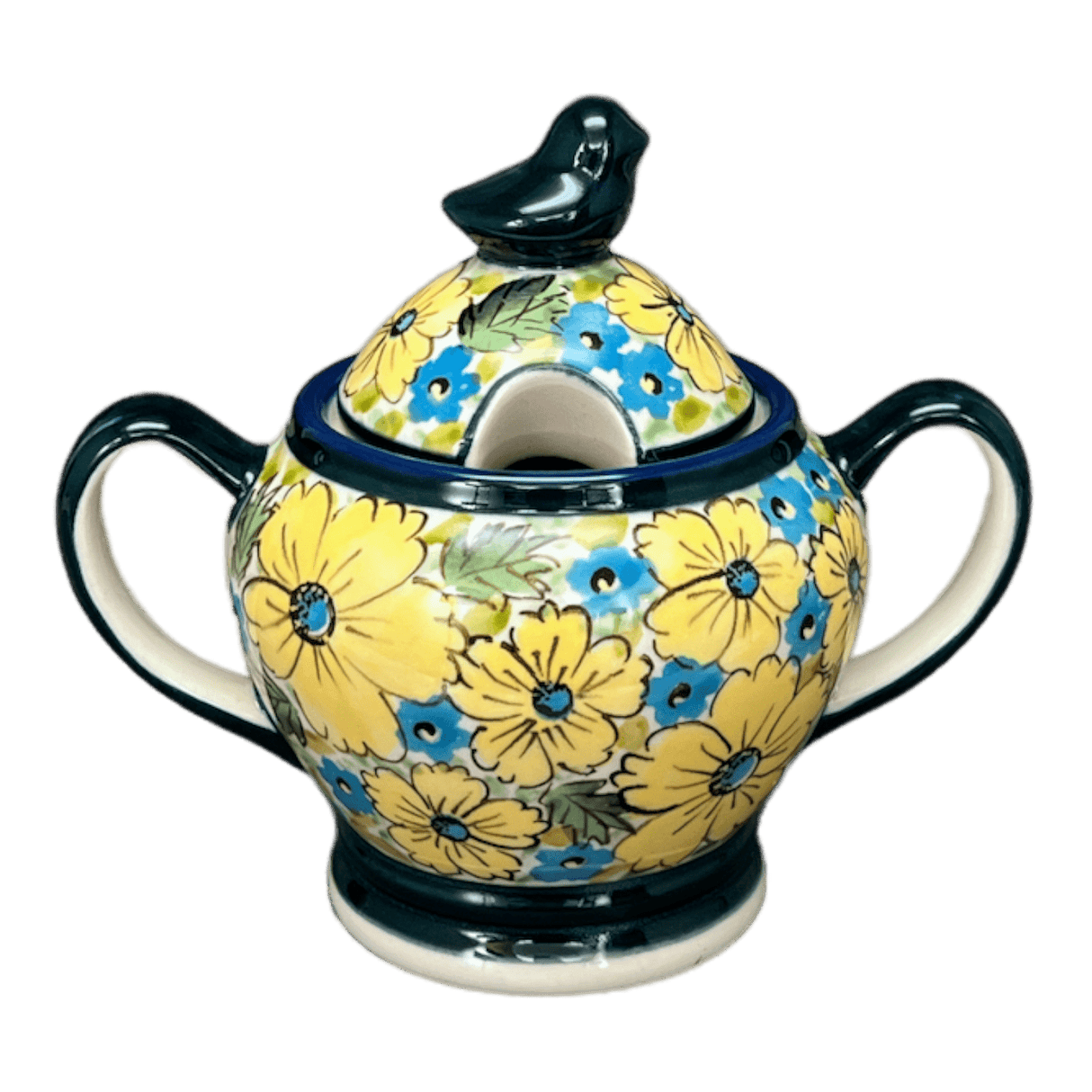 Bowl, Bird, Sugar Bowl, 11 oz in "Sunny Meadow" by Zaklady | Y1234-ART332