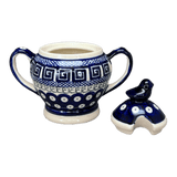 Bowl, Bird, Sugar Bowl, 11 oz in "Grecian Dot" by Zaklady | Y1234-D923