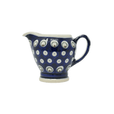 Creamer, Fancy, 7 oz in "Peacock Burst" by Zaklady | Y1235-D487