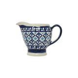 Creamer, Fancy, 7 oz in "Mosaic Blues" by Zaklady | Y1235-D910