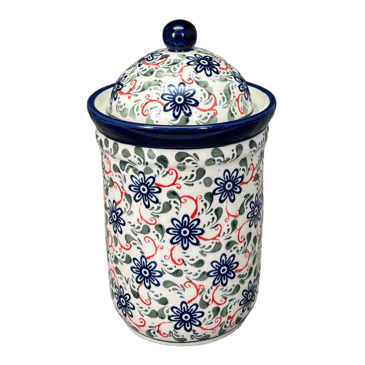 Container, 1 Liter in "Swirling Flowers" by Zaklady | Y1243-A1197A