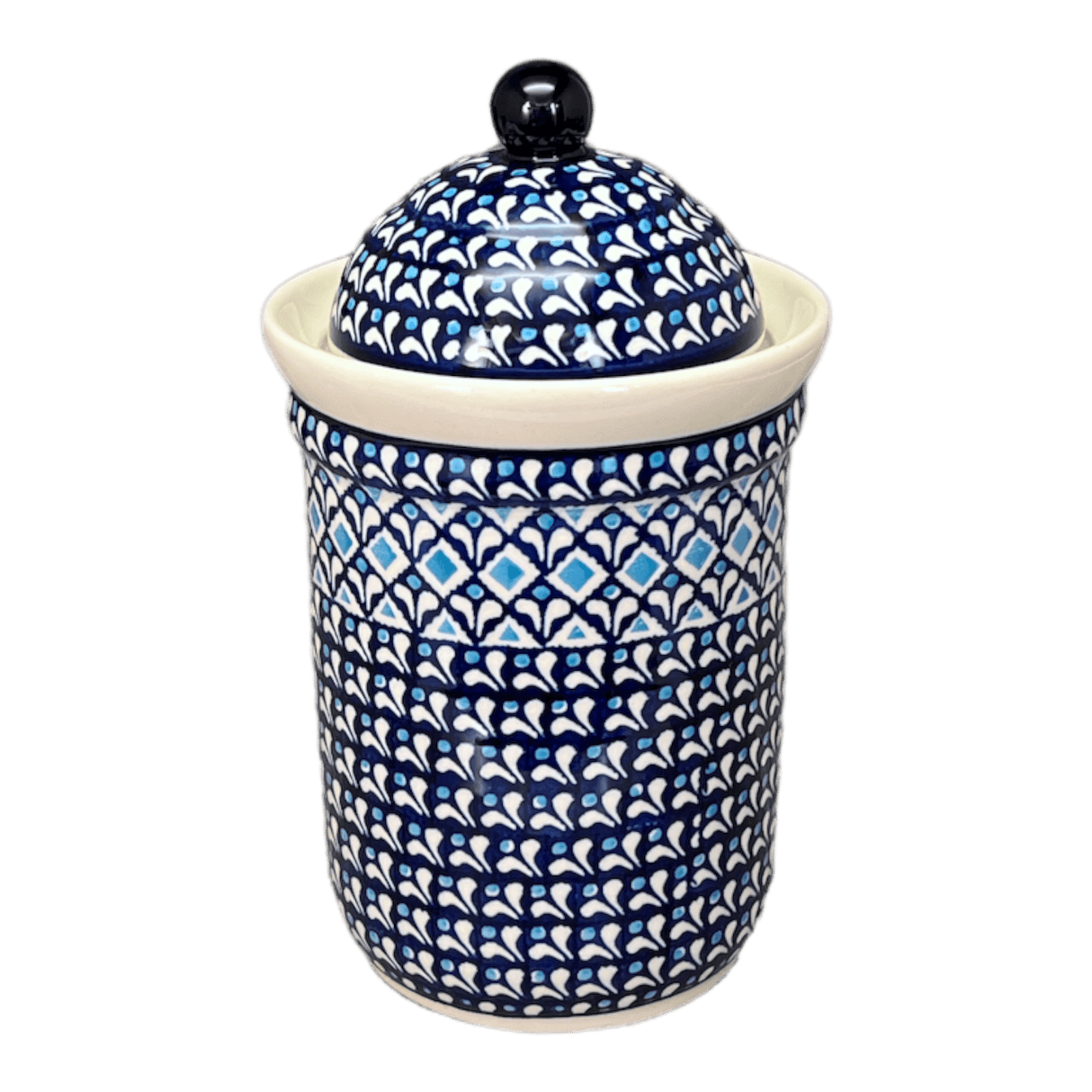 Container, 1 Liter in "Mosaic Blues" by Zaklady | Y1243-D910